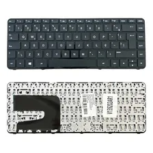 Teclado Para Notebook Hp 14-d 14-d030br 14-n060br 14-n040br Cor Preto Idioma Português Brasil Foto  mini 1