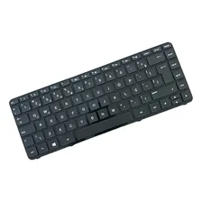 Teclado Para Notebook Hp 14-d 14-d030br 14-n060br 14-n040br Cor Preto Idioma Português Brasil Foto mini  3