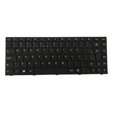 Teclado Para Notebook Lenovo G40-70 80GA Português Cor Preto Foto mini 2