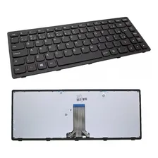 Teclado Para Notebook Lenovo G400s G400s-80au0002br Preto Foto mini 1
