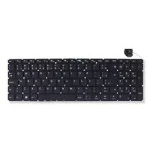 Teclado Para Notebook Lenovo Ideapad 110-15ibr | Abnt2 Preto Foto mini 1