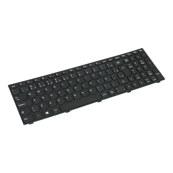 Teclado Para Notebook Lenovo Part Number 25214740 Abnt2 Cor Preto Idioma Português Brasil Foto 1