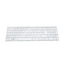 Teclado Para Notebook Samsung Np270e5g-xd1br Branco Com Ç Idioma Português Brasil Foto  mini 1