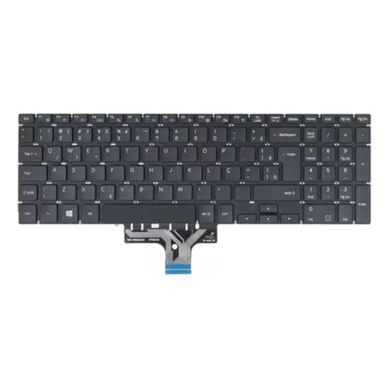 Teclado Para Notebook Samsung Np300e5k Expert X41 Cor Preto Idioma Português Brasil Foto 1