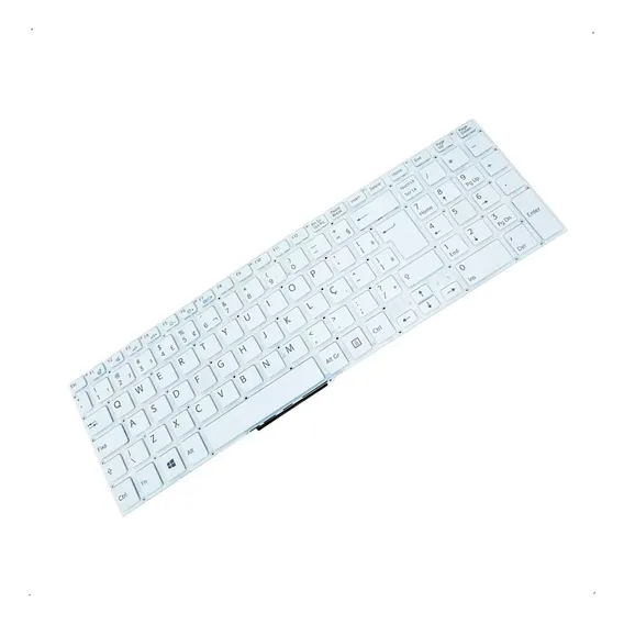 Teclado Para Notebook Sony Vaio Svf152c29x Svf15213cbw Com Ç Foto 1