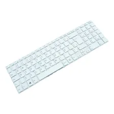 Teclado Para Notebook Sony Vaio Vjf153f11x Branco Abnt2 Foto mini 1