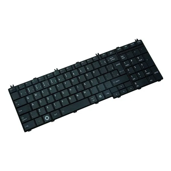 Teclado Para Notebook Toshiba Satellite C650-15z Preto Abnt2 Foto 1
