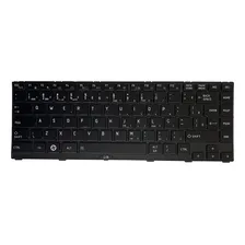 Teclado Para Notebook Toshiba Tecra R840-landis-00t027 Cor Preto Idioma Português Brasil Foto  mini 1