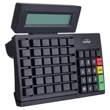 Teclado Para Pdv Com Display Tec55 Usb 2.0 Gertec Cor De Teclado Preto Idioma Português Brasil Foto mini 4