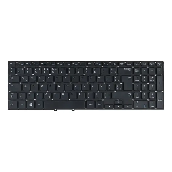 Teclado Para Samsung 270e Np270e4e-kdabr Br Com Ç Foto 1