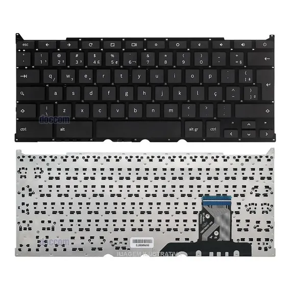 Teclado Para Samsung Chromebook Xe500c13 Xe501c13 Abnt Com Foto 1