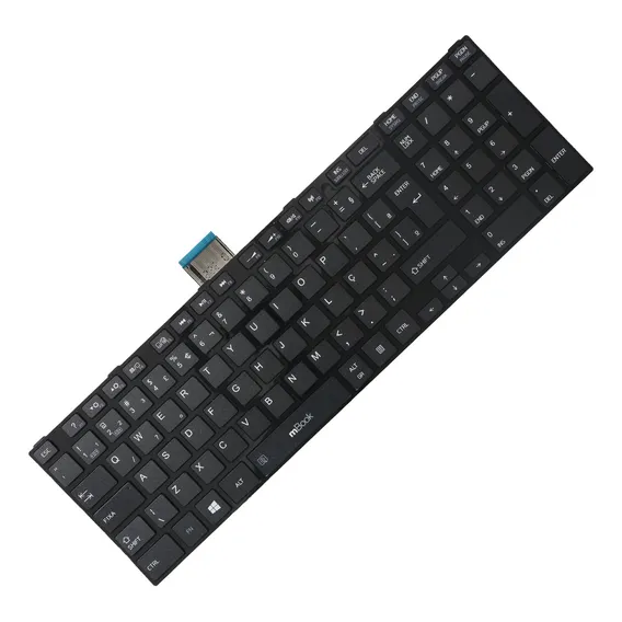Teclado Para Toshiba Satellite L855d-sp5267wm L855d-sp5272rm Cor Preto Foto 1