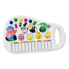 Teclado Piano Infantil Menino Menina Som Luz Foto mini 1