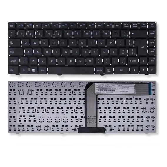 Teclado Positivo Mp-11j78pa-f51kw Mp-11j78pa-f51jw 82r-14c24 Foto 1