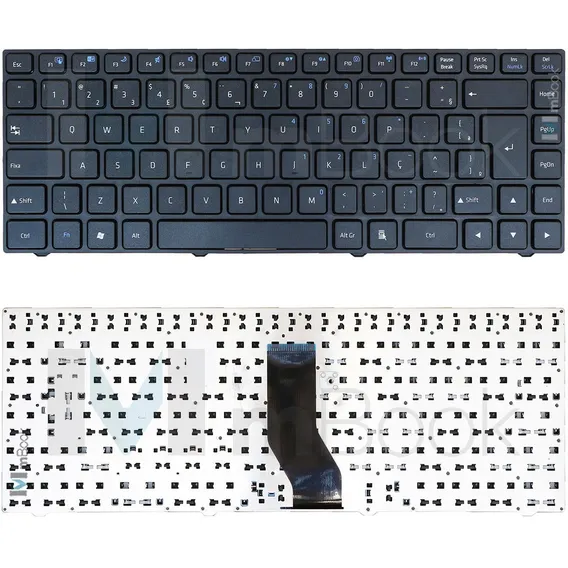Teclado Positivo N9410 N9300 N9350 8520 Sw6 Wifi F11 Cor Preto Foto 1