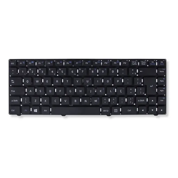 Teclado Positivo Stilo Xci7660 Compatível Mp-11j78pa-f5167 Cor Preto Idioma Português Brasil Foto 1