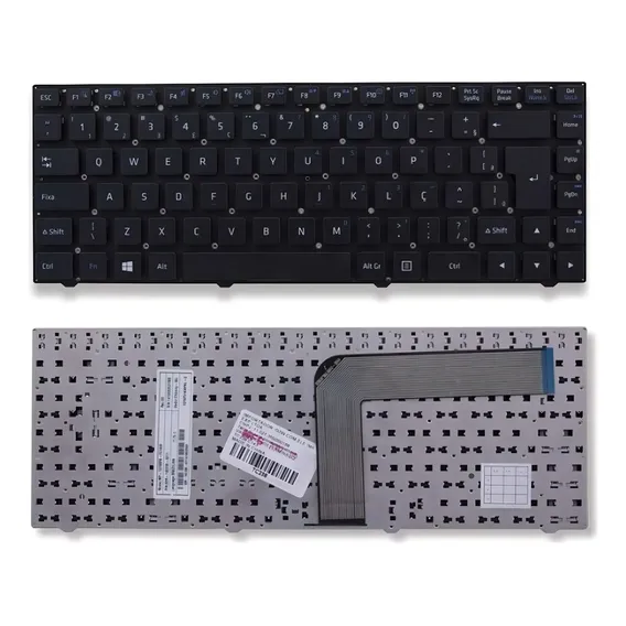 Teclado Positivo Unique S2065 Compatível Mp-10f88pa-f51jw Br Foto 1