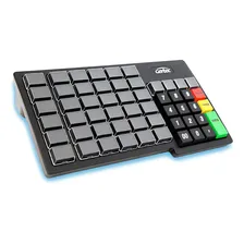 Teclado Programável Gertec Tec 55 Usb Preto Foto mini 3