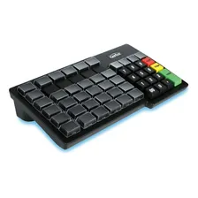 Teclado Programável Gertec Tec 55 Usb Preto Foto mini 1