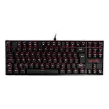 Teclado Redragon Kumara K552 Switch Blue Cor De Teclado Preto Foto mini 2