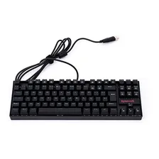 Teclado Redragon Kumara K552 Switch Blue Cor De Teclado Preto Foto mini 3