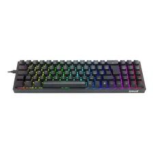 Teclado Redragon Pollux 75% Rgb Preto Switch Brown Abnt2 Foto mini  3