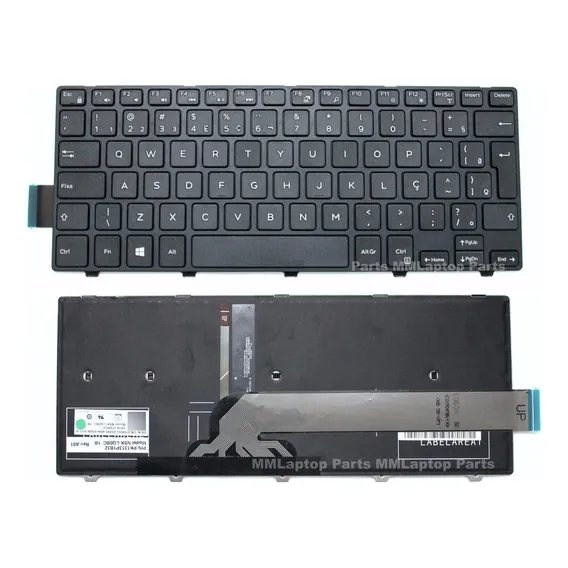 Teclado Retroiluminado Dell Inspiron 5447 Compatível 76rhv Foto 1