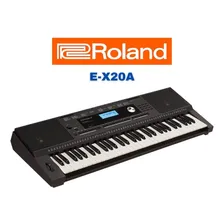 Teclado Roland E X20a Arranjador Digital 5/8 E-x20a Foto mini 4