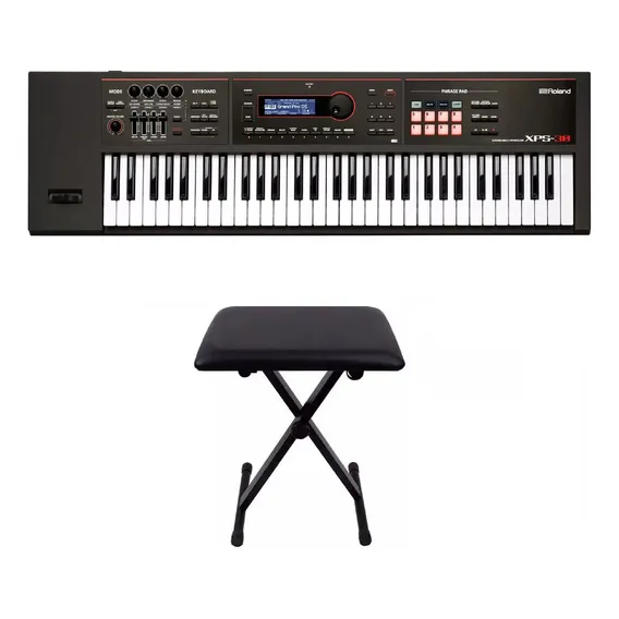 Teclado Roland Xps30 Xps-30 Com Banqueta Kit Foto 1
