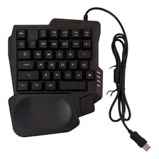 Teclado Semi Mecânico One Handed Rgb Ergonômico Mobile/pc Foto mini 1