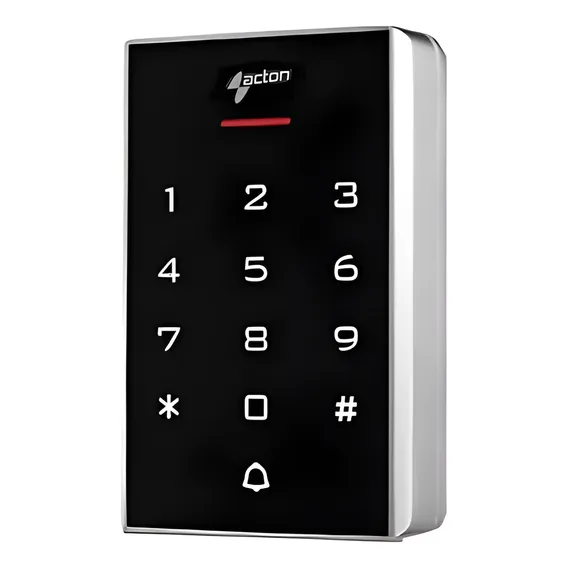 Teclado Senha Acton Controle De Acesso Proximidade Com Rfid Cor Cinza Foto 1
