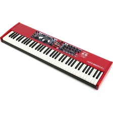 Teclado Sintetizador Nord Electro 6d 73 Vermelho Foto mini  3