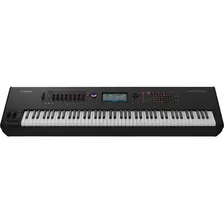 Teclado sintetizador preto de 88 teclas Yamaha Montage 8 Foto mini 3