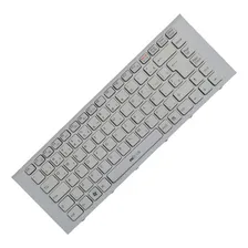 Teclado Sony Vaio 9z. Cor Branco Idioma Português Brasil Foto  mini 1