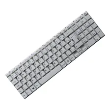 Teclado Sony Vaio Mp-12q66la635br Branco Cor Leia A Descrição Idioma Compare Tecla Enter Foto  mini 1