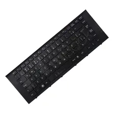 Teclado Sony Vaio Vpc-eg Vpceg Pcg-61a12l Pcg-61a11l Preto Idioma Português Brasil Foto  mini 1