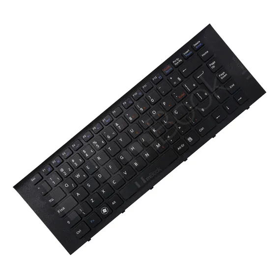 Teclado Sony Vaio Vpc-eg Vpceg Pcg-61a12l Pcg-61a11l Preto Idioma Português Brasil Foto 1