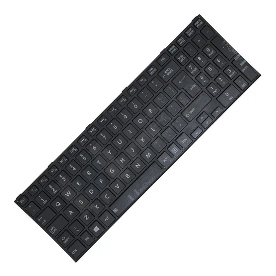 Teclado Toshiba Satellite 9z. Nsk-va0sc Us Cor Preto Idioma Inglês Us Foto 1