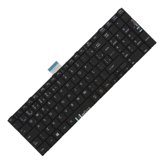 Teclado Toshiba Satellite P850d P855 P855d P870 P870d Cor Conforme Imagens Do Anúncio Idioma Foto 1