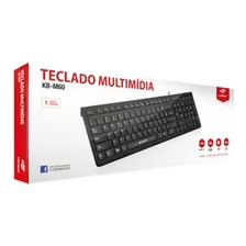 Teclado Usb Multimídia Com Ç Teclas Macias Kb-m60bk C3tech Foto mini  3