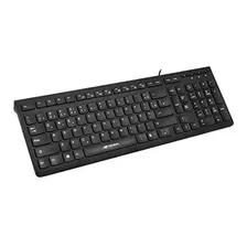 Teclado Usb Multimídia Com Ç Teclas Macias Kb-m60bk C3tech Foto  mini 1