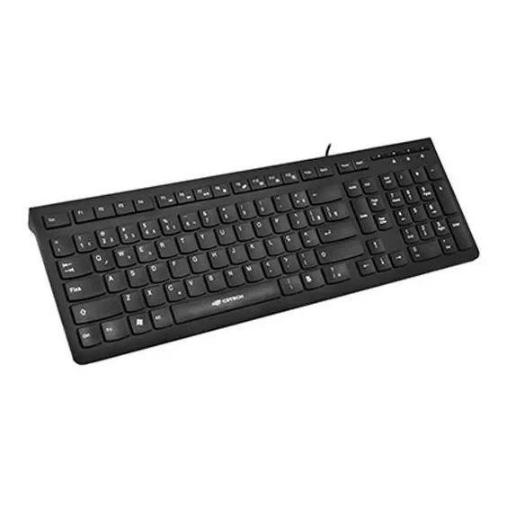 Teclado Usb Multimídia Com Ç Teclas Macias Kb-m60bk C3tech Foto 1