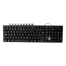 Teclado Usb MultimÃdia Preto E Prata Maxprint Foto mini 1