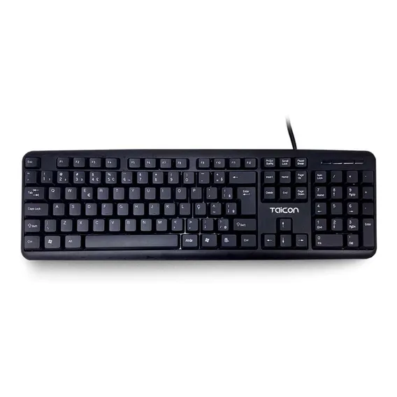 Teclado Usb Padrao Abnt2 104 Teclas Cor De Teclado Preto Idioma Brasil Foto 1