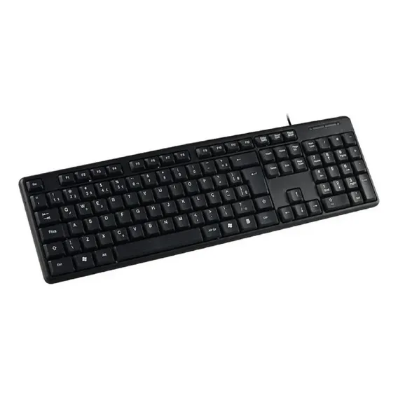 Teclado Usb Slim Teclado Usb Barato Abnt2 Resistente À Agua Foto 1