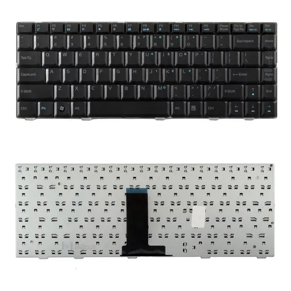 Teclado V020462jk1 V020462jh1 V101362bk2 Padrão Us Cor Preto Foto 1