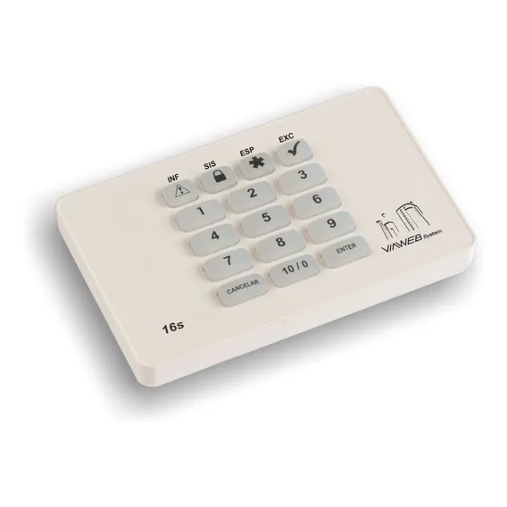 Teclado Viaweb 16s Foto 1