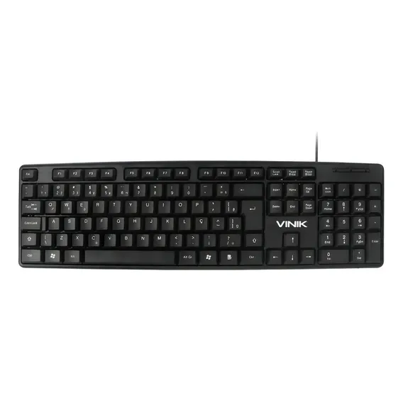 Teclado Vinik Ct301 Usb 1,8m Abnt2 - Preto Foto 1
