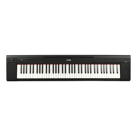 Teclado Yamaha Piaggero NP-35b preto e preto Foto 1