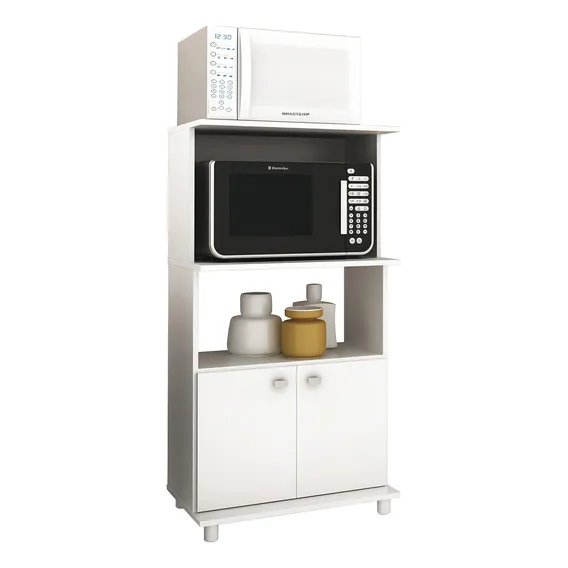 Tecno Mobili Bl3301 armário de cozinha branco 2 portas Foto 1